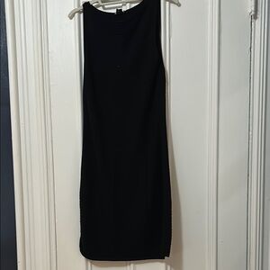 Theory Knit Black Sleeveless Dress - size M